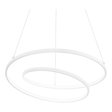 Ideal Lux - LED luster s prigušivanjem na sajli OZ LED/48W/230V Ø 60 cm CRI 90 bijela