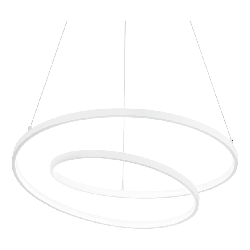 Ideal Lux - LED luster s prigušivanjem na sajli OZ LED/48W/230V Ø 60 cm CRI 90 bijela