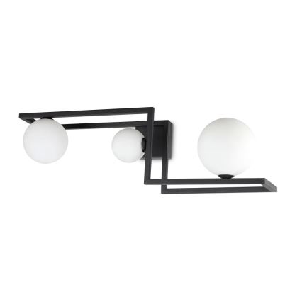 Ideal Lux - LED Nadgradni luster ANGOLO 3xG9/3W/230V crna
