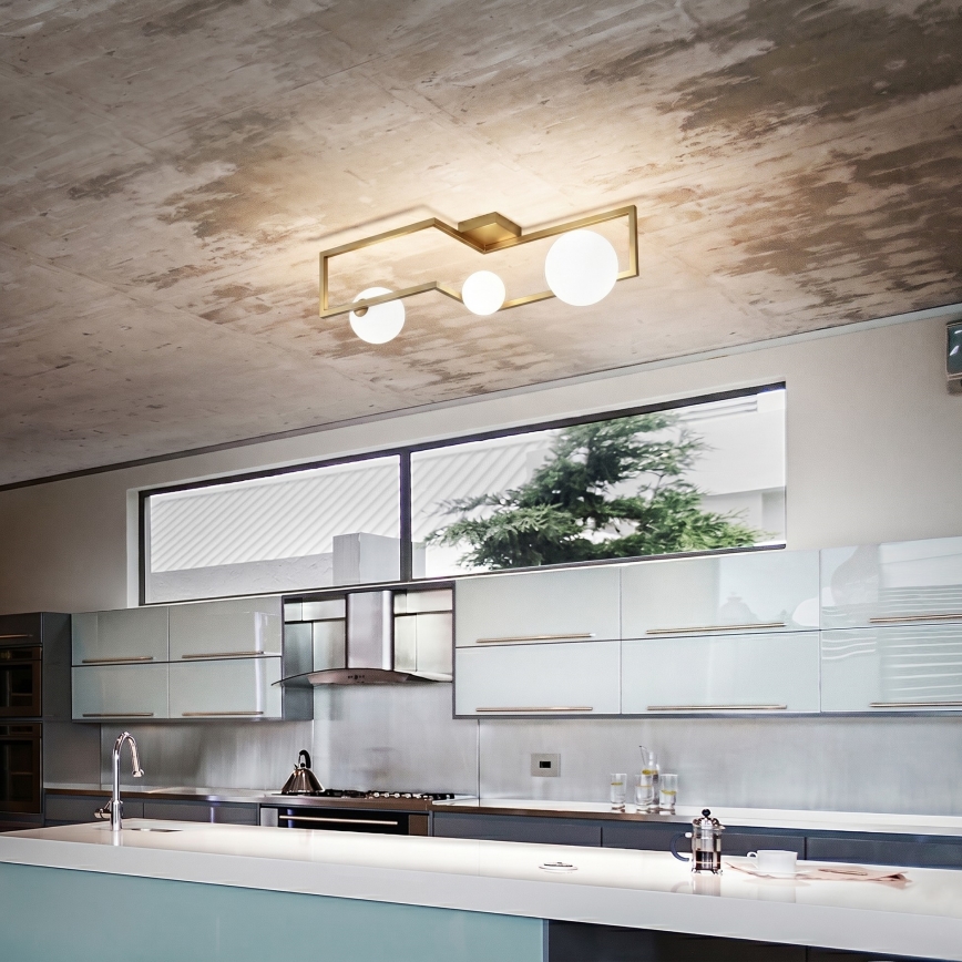 Ideal Lux - LED Nadgradni luster ANGOLO 3xG9/3W/230V mesing