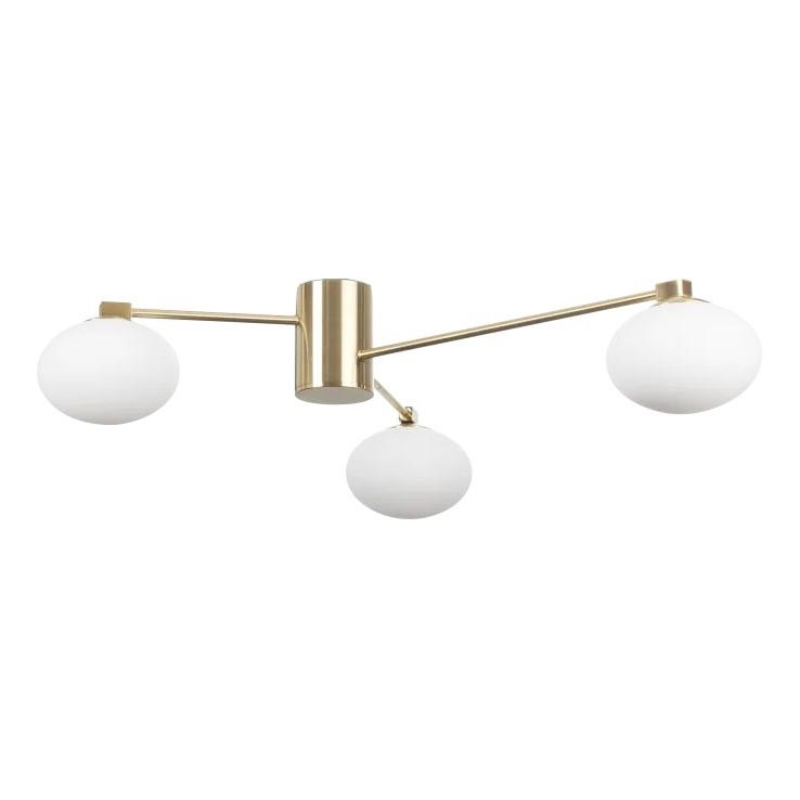 Ideal Lux - LED Nadgradni luster HERMES 3xG9/3W/230V pr. 90 cm zlatna
