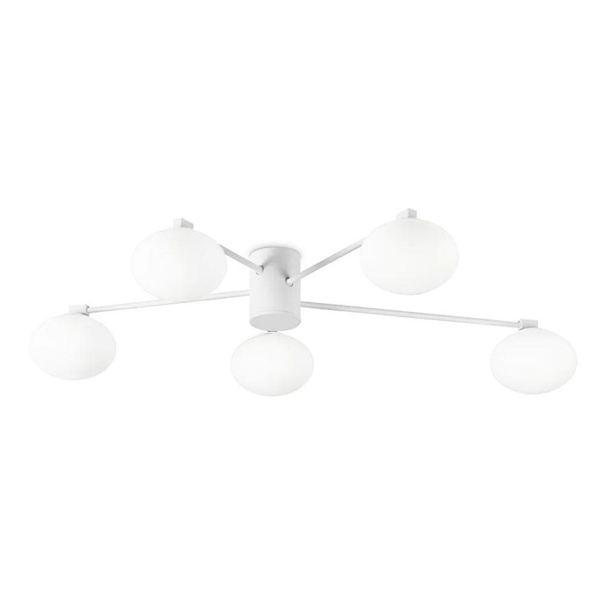 Ideal Lux - LED Nadgradni luster HERMES 5xG9/3W/230V pr. 90 cm bijela