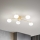 Ideal Lux - LED Nadgradni luster HERMES 5xG9/3W/230V pr. 90 cm zlatna