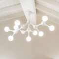 Ideal Lux - LED Nadgradni luster NODINO 9xG9/3W/230V bijela