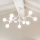 Ideal Lux - LED Nadgradni luster NODINO 9xG9/3W/230V bijela