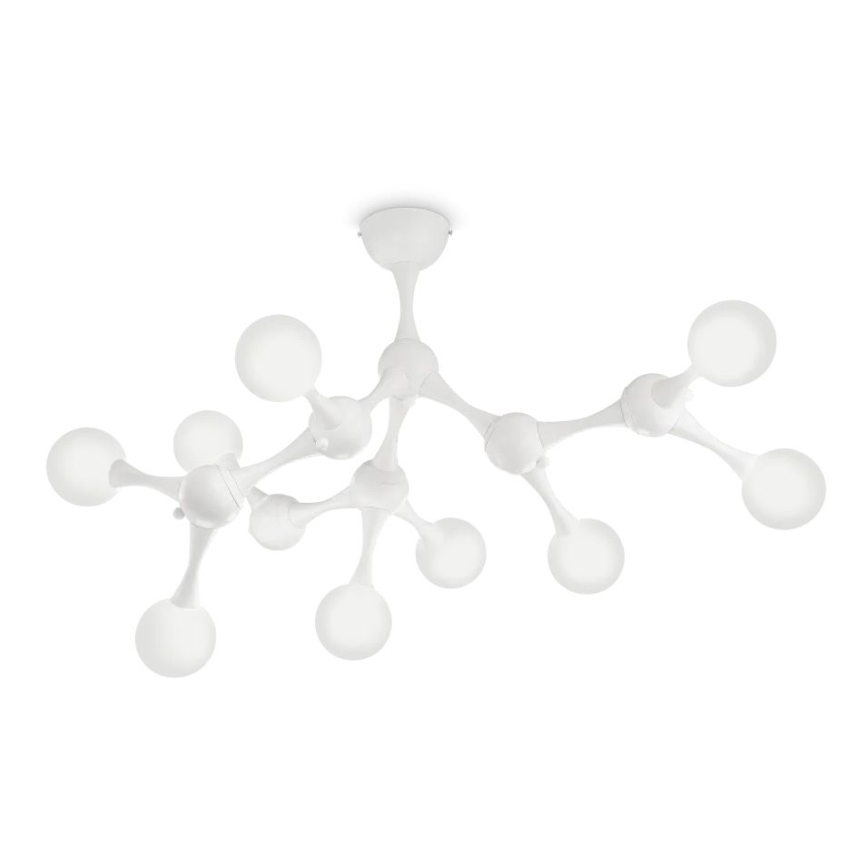 Ideal Lux - LED Nadgradni luster NODINO 9xG9/3W/230V bijela
