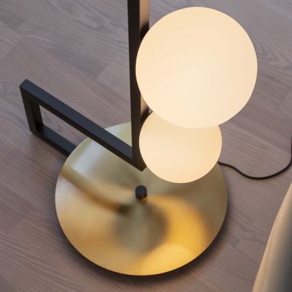 Ideal Lux - LED Podna lampa BIRDS 5xG9/3W/230V crna/zlatna