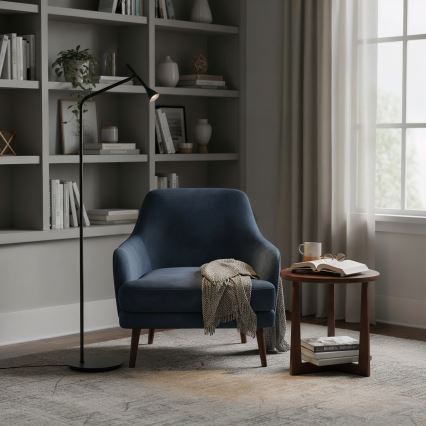 Ideal Lux - LED Podna lampa DIESIS LED/4,5W/230V CRI 95 crna