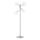 Ideal Lux - LED Podna lampa EQUINOXE 4xG4/2W/230V sjajni krom/prozirna