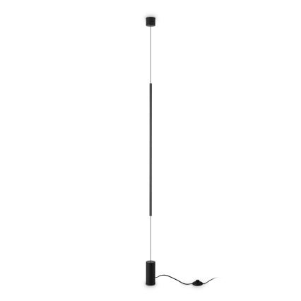 Ideal Lux - LED Podna lampa FILO LED/14W/230V 3000K CRI 90 crna
