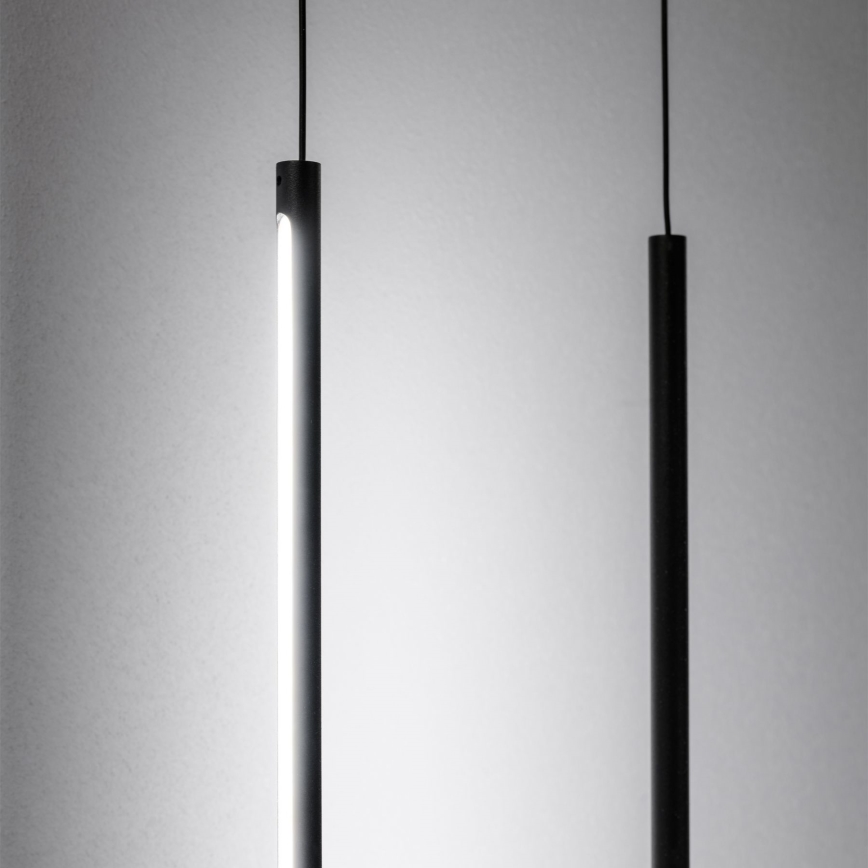 Ideal Lux - LED Podna lampa FILO LED/14W/230V 3000K CRI 90 crna