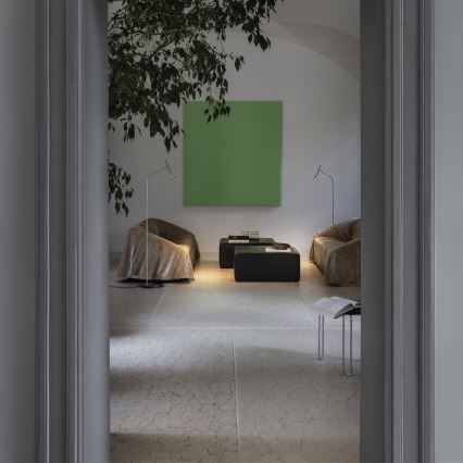 Ideal Lux - LED podna svjetiljka DIESIS LED/4,5W/230V CRI 95 matni krom