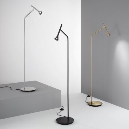 Ideal Lux - LED podna svjetiljka DIESIS LED/4,5W/230V CRI 95 matni krom