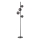 Ideal Lux - LED podna svjetiljka PERLAGE 4xG9/3W/230V crna/dimljena crna