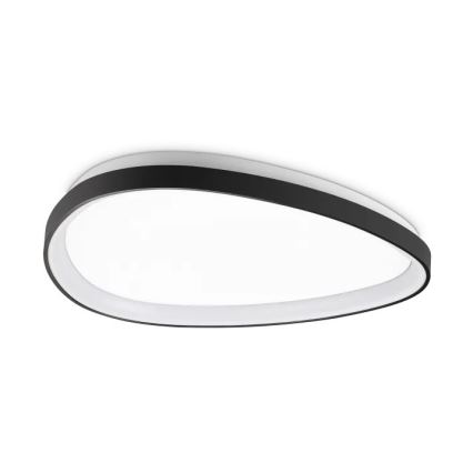 Ideal Lux - LED Prigušiva stropna svjetiljka GEMINI LED/28W/230V pr. 61 cm CRI 90 crna