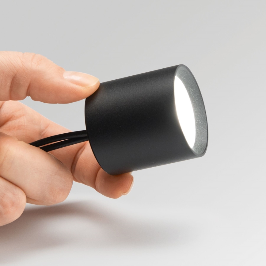 Ideal Lux - LED Prigušiva reflektorska svjetiljka NITRO LED/4W/230V pr. 4,2 cm CRI 90 crna