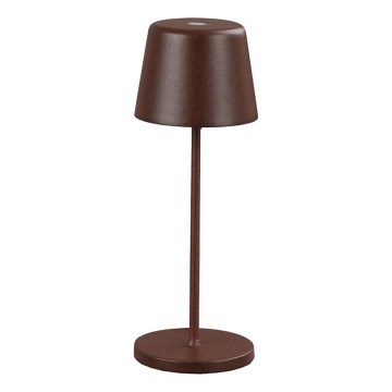 Ideal Lux - LED Prigušiva dodirna vanjska stolna lampa CUTE LED/2,5W/3,7V USB 2200-2700K 3000 mAh IP65 smeđa