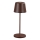 Ideal Lux - LED Prigušiva dodirna vanjska stolna lampa CUTE LED/2,5W/3,7V USB 2200-2700K 3000 mAh IP65 smeđa