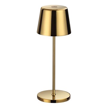 Ideal Lux - LED Prigušiva dodirna vanjska stolna lampa CUTE LED/2,5W/3,7V USB 2200-2700K 3000 mAh IP65 zlatna