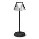 Ideal Lux - LED Prigušiva lampa na dodir LOLITA LED/2,8W/5V IP54 crna
