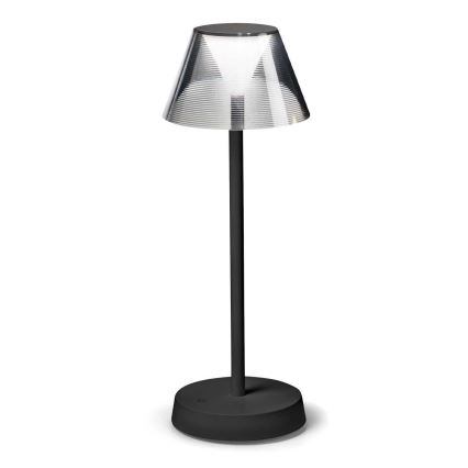 Ideal Lux - LED Prigušiva lampa na dodir LOLITA LED/2,8W/5V 2200 mAh IP54 crna