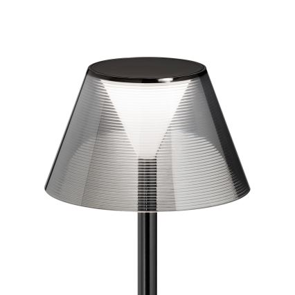 Ideal Lux - LED Prigušiva lampa na dodir LOLITA LED/2,8W/5V IP54 crna