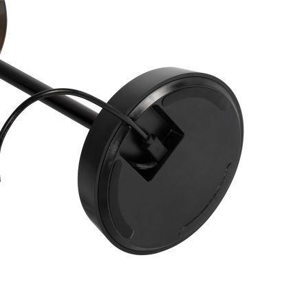 Ideal Lux - LED Prigušiva lampa na dodir LOLITA LED/2,8W/5V 2200 mAh IP54 crna