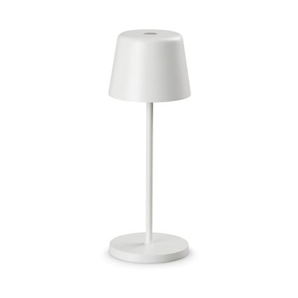 Ideal Lux - LED Prigušiva dodirna vanjska stolna lampa CUTE LED/2,5W/3,7V USB 2200-2700K IP65 bijela
