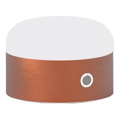 Ideal Lux - LED Prigušiva stolna lampa na dodir MIGNON LED/5W/5V 1500 mAh pr. 10 cm CRI 90 bakar