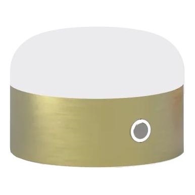 Ideal Lux - LED Prigušiva stolna lampa na dodir MIGNON LED/5W/5V 1500 mAh pr. 10 cm CRI 90 mesing