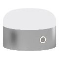 Ideal Lux - LED Prigušiva stolna lampa na dodir MIGNON LED/5W/5V 1500 mAh pr. 10 cm CRI 90 sjajni krom