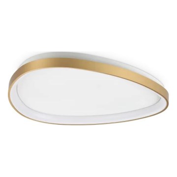 Ideal Lux - LED Prigušiva stropna svjetiljka GEMINI LED/28W/230V pr. 61 cm CRI 90 zlatna