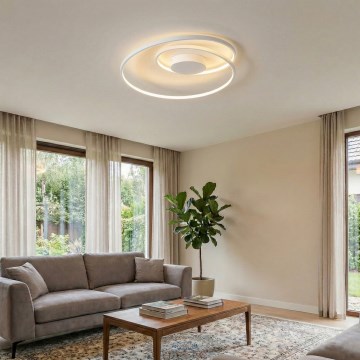 Ideal Lux - LED prigušiva stropna svjetiljka OZ LED/48W/230V pr. 60 cm CRI 90 bijela