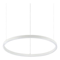 Ideal Lux - LED prigušivač svjetla na užetu ORACLE SLIM LED/28W/230V 4000K promjer 50 cm CRI 90 bijela