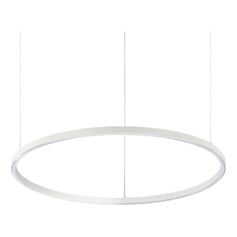 Ideal Lux - LED prigušivač svjetla na užetu ORACLE SLIM LED/40W/230V 4000K promjer 70 cm CRI 90 bijela