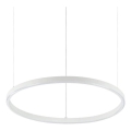 Ideal Lux - LED prigušivački luster na užetu ORACLE SLIM LED/29W/230V 3000K promjer 50 cm bijela