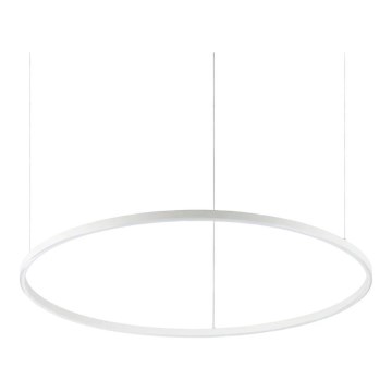 Ideal Lux - LED prigušivi luster na užetu ORACLE SLIM LED/42W/230V 4000K promjer 90 cm CRI 90 bijela