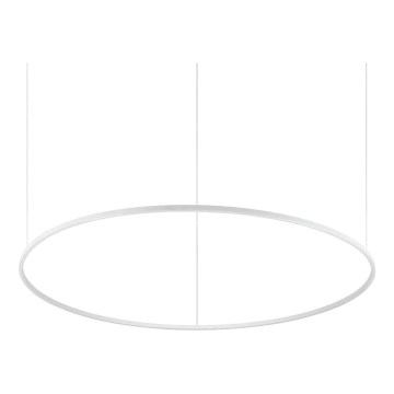 Ideal Lux - LED prigušivi luster na užetu ORACLE SLIM LED/83W/230V 4000K promjer 150 cm CRI 90 bijela