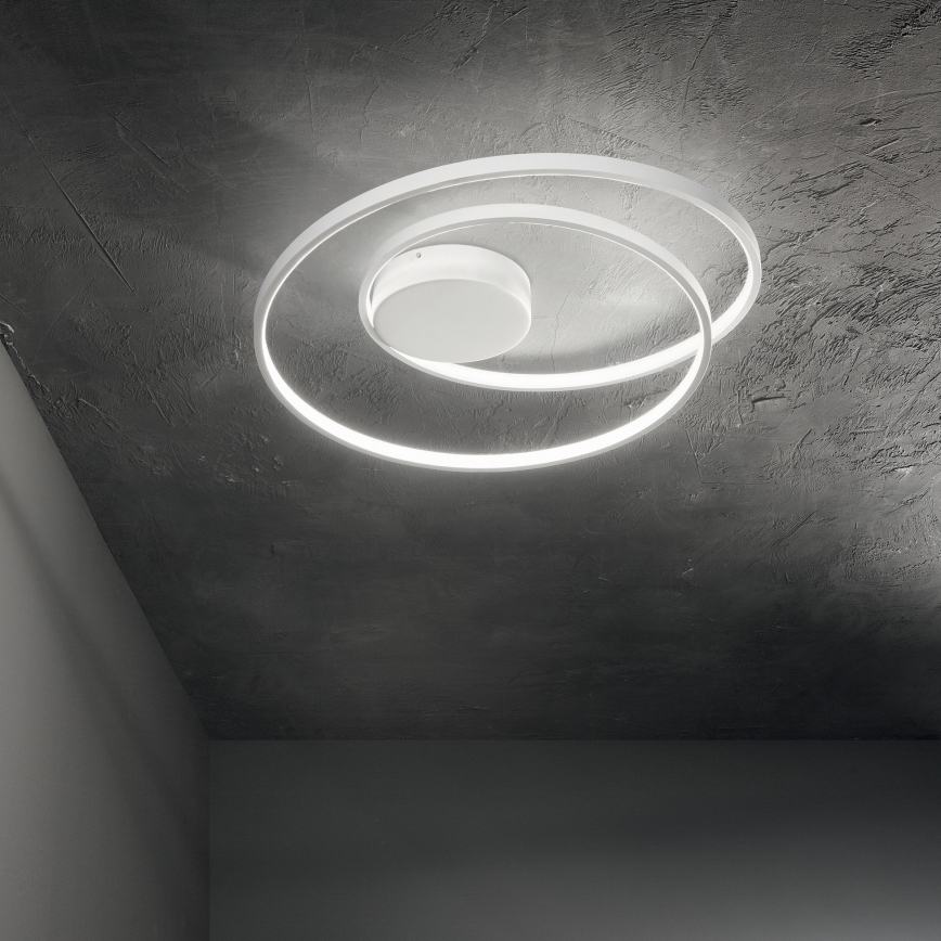 Ideal Lux - LED prigušiva stropna svjetiljka OZ LED/48W/230V pr. 60 cm CRI 90 bijela