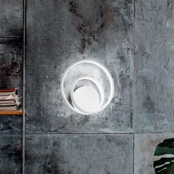 Ideal Lux - LED prigušivo zidno svjetilo OZ LED/28W/230V CRI 90 bijela