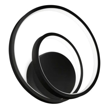 Ideal Lux - LED prigušivo zidno svjetlo OZ LED/28W/230V CRI 90 crna