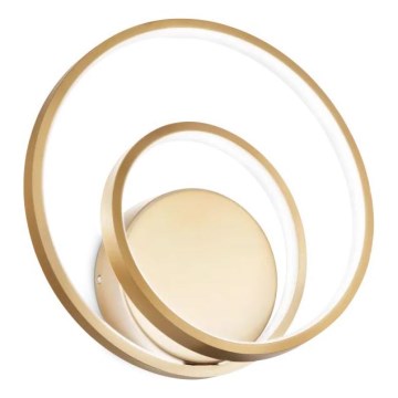 Ideal Lux - LED prigušivo zidno svjetlo OZ LED/28W/230V CRI 90 zlatna