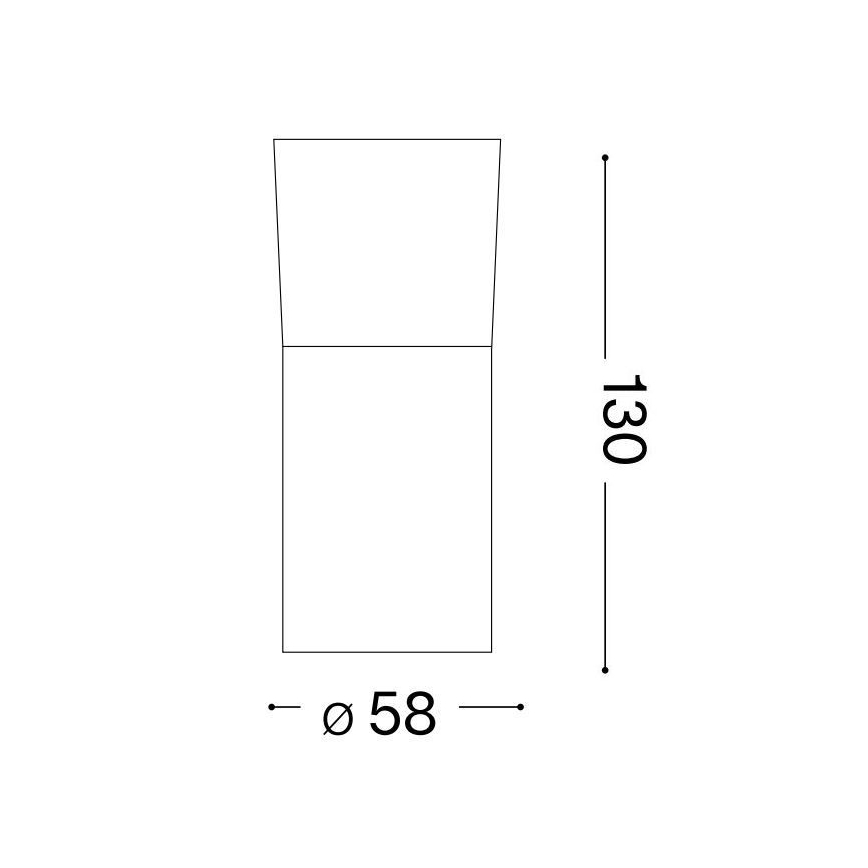 Ideal Lux - LED Reflektorska svjetiljka TOBY 1xGU10/7W/230V CRI 90 bijela