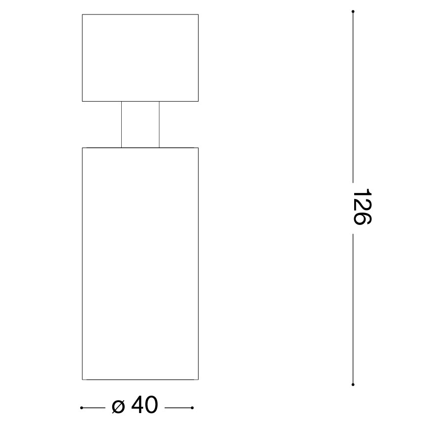 Ideal Lux - LED spot svjetiljka DYNAMITE 1xGU10/7W/230V CRI 90 mesing