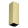 Ideal Lux - LED spot svjetiljka LOOK 1xGU10/7W/230V CRI 90 6x6 cm mesing