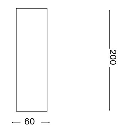 Ideal Lux - LED spot svjetiljka LOOK 1xGU10/7W/230V CRI 90 6x6 cm mesing