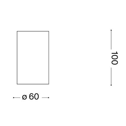 Ideal Lux - LED spot svjetiljka LOOK 1xGU10/7W/230V CRI 90 Ø 6 cm mesing