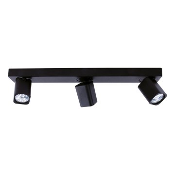 Ideal Lux - LED spot svjetiljka RUDY 3xGU10/7W/230V CRI 90 crna