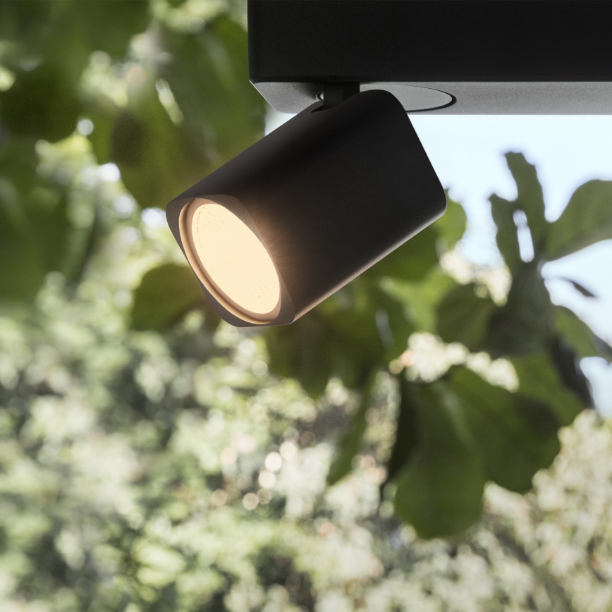 Ideal Lux - LED spot svjetiljka RUDY 3xGU10/7W/230V CRI 90 crna