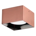 Ideal Lux - LED spot svjetiljka SPIKE 1xGX53/9W/230V 10x10 cm bakar
